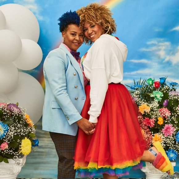 UGG Pride Fluff Yeah Slide - Picture 2 of 11